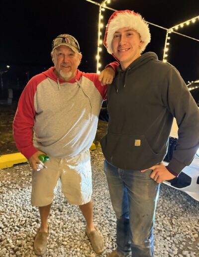 Larry the Cable Guy at the Magical Lights of Lincoln family produced Christmas lights show at the Lancaster Event Center